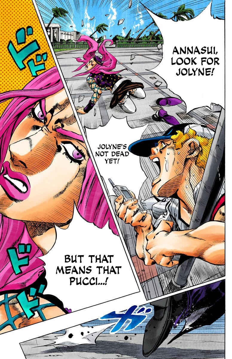 JoJo no Kimyou na Bouken: Part 6 - Stone Ocean Color-ban Chapter 144 - Page 15