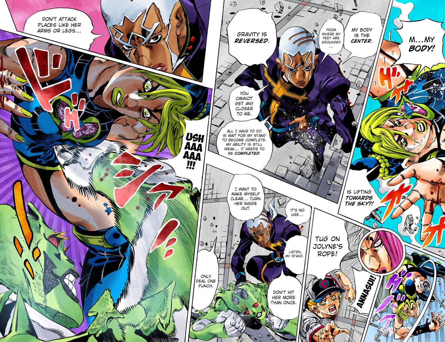 JoJo no Kimyou na Bouken: Part 6 - Stone Ocean Color-ban Chapter 144 - Page 3