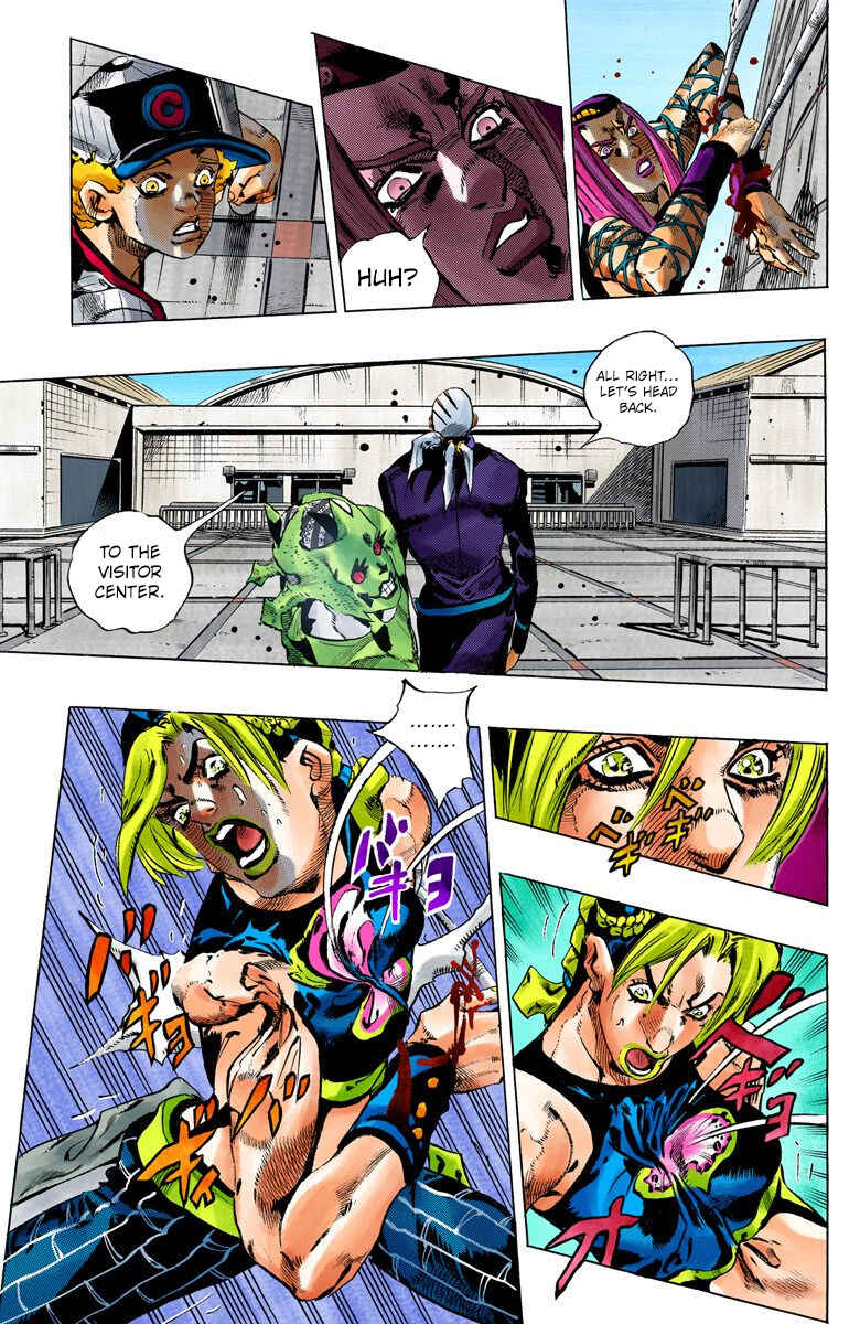 JoJo no Kimyou na Bouken: Part 6 - Stone Ocean Color-ban Chapter 144 - Page 5