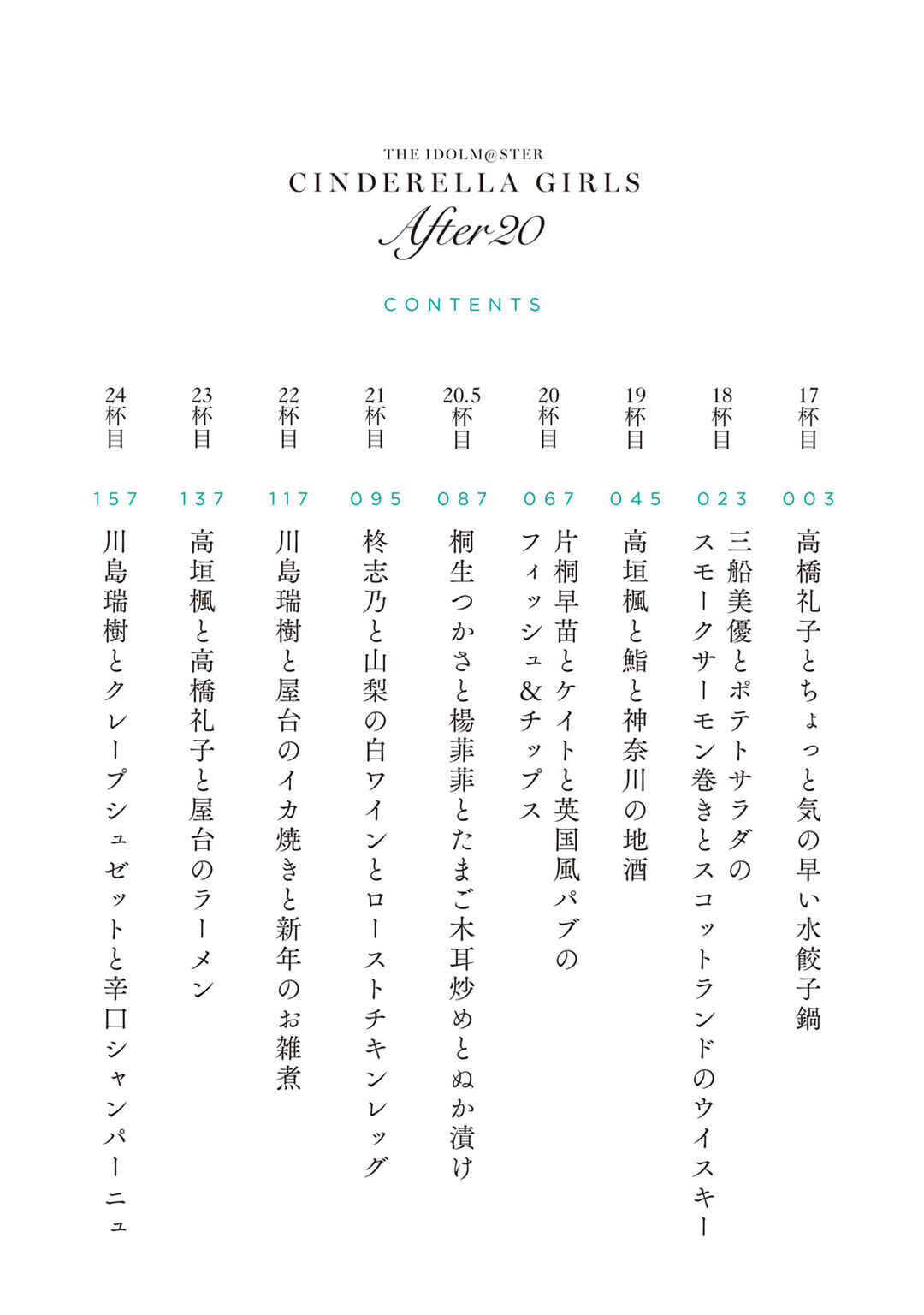 THE iDOLM@STER Cinderella Girls - After20 Chapter 17 - Page 4