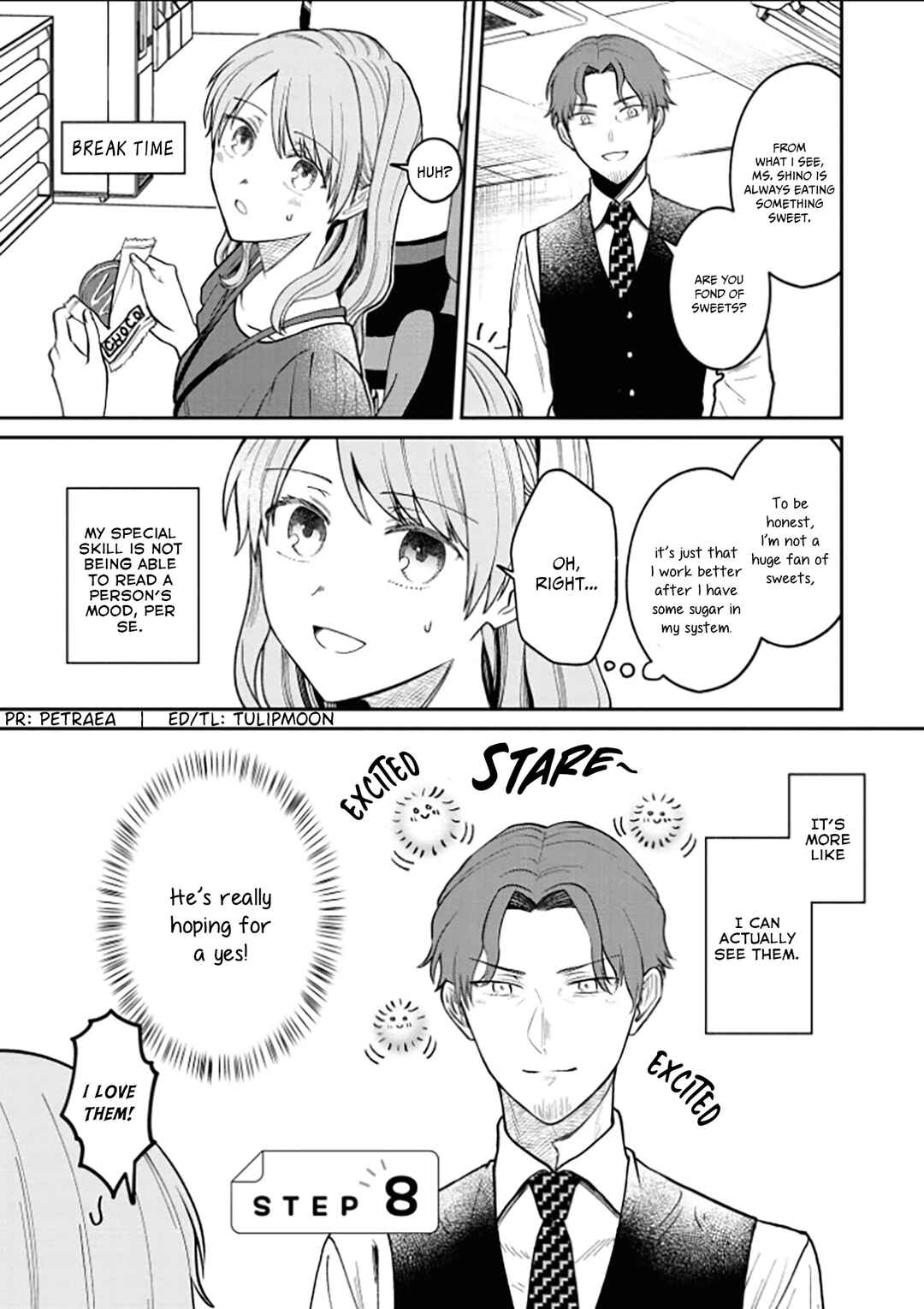 Kuuki ga "Yomeru" Shinnyuu Shain to Buaisou na Senpai Chapter 8 - Page 1