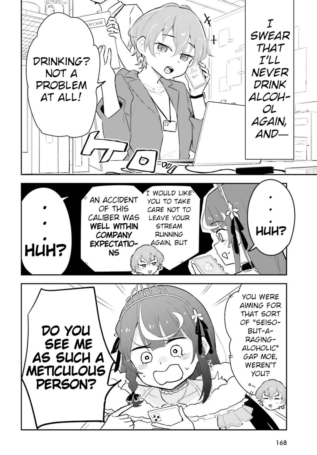 VTuber nandaga Haishin Kiri Wasuretara Densetsu ni Natteta Chapter 2 - Page 2