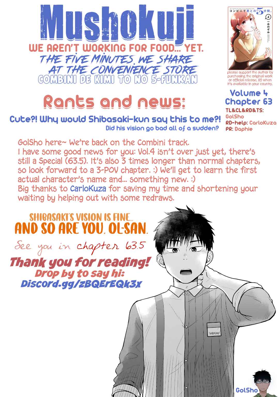 Combini de Kimi to no 5-funkan. Chapter 63 - Page 11