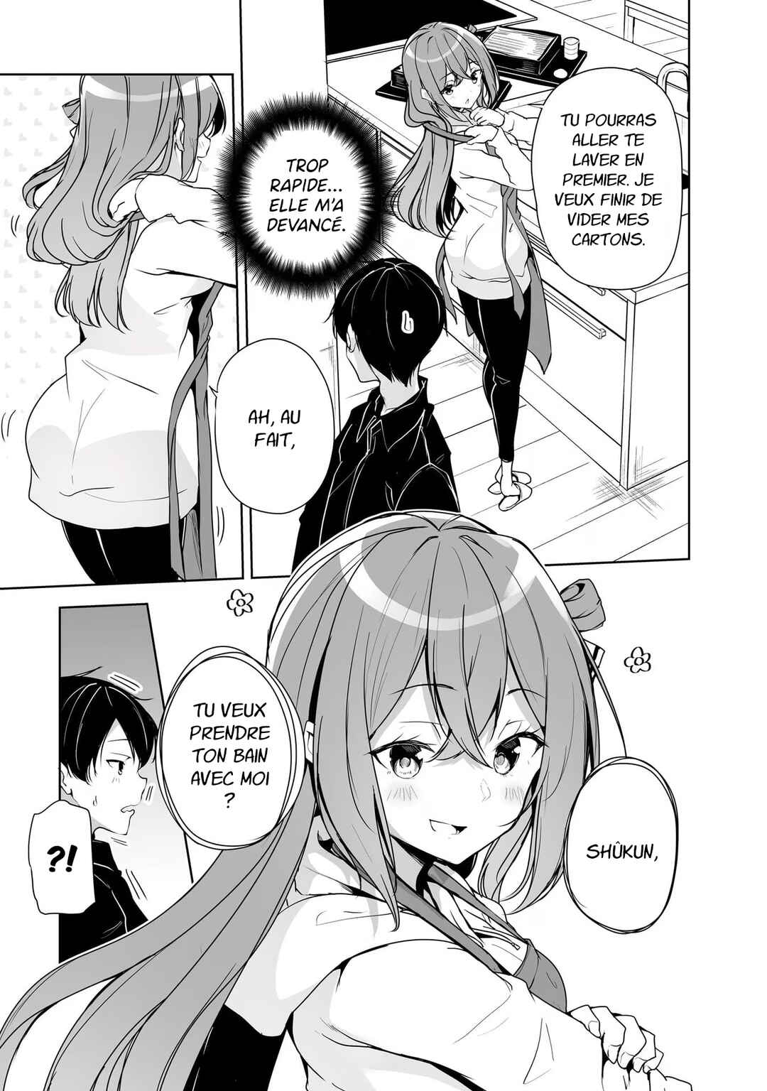 Danshi dato Omotteita Osananajimi tono Shinkon Seikatsu ga Umaku Ikisugiru Ken ni Tsuite Chapter 2 - Page 17