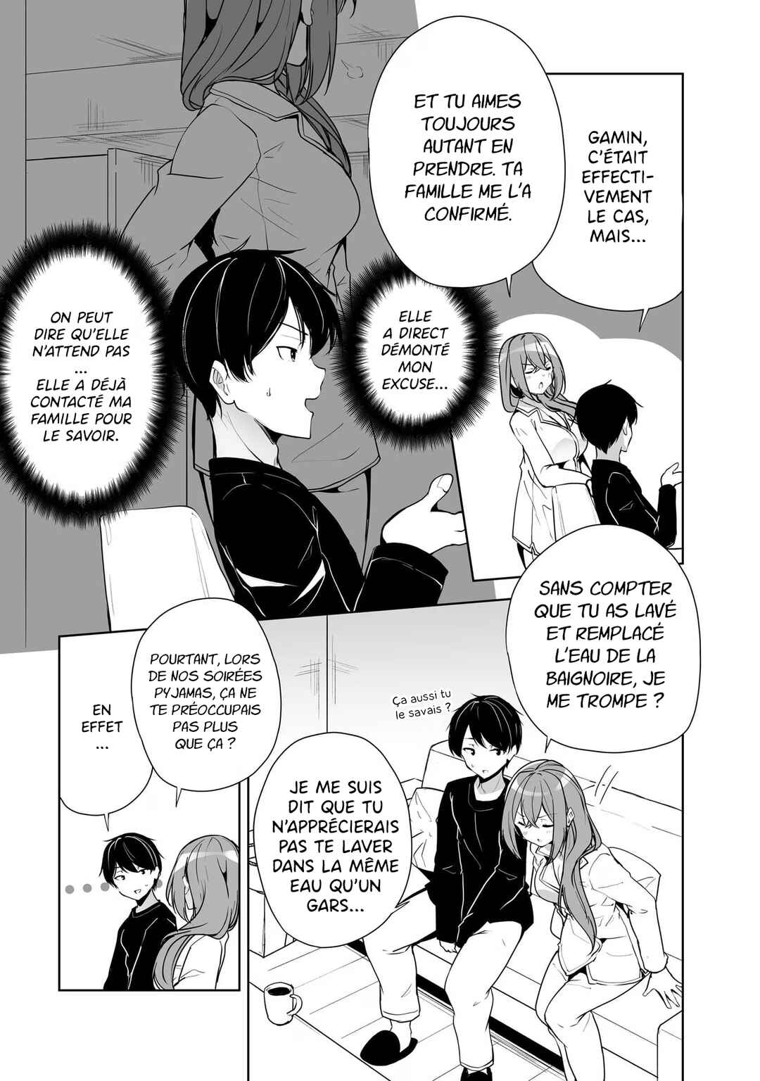 Danshi dato Omotteita Osananajimi tono Shinkon Seikatsu ga Umaku Ikisugiru Ken ni Tsuite Chapter 2 - Page 21