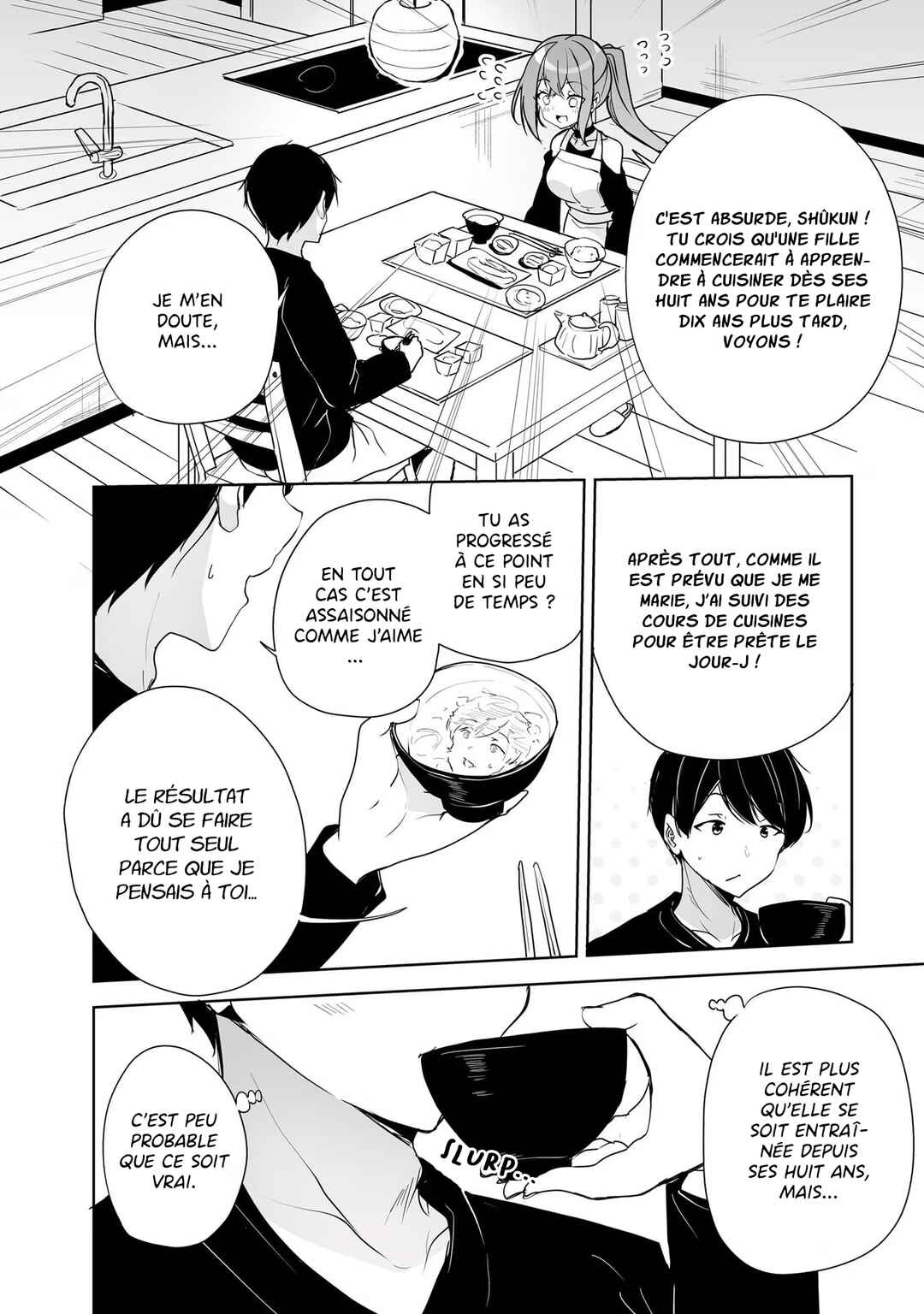 Danshi dato Omotteita Osananajimi tono Shinkon Seikatsu ga Umaku Ikisugiru Ken ni Tsuite Chapter 2 - Page 34