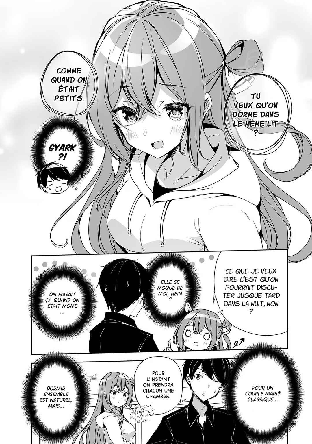 Danshi dato Omotteita Osananajimi tono Shinkon Seikatsu ga Umaku Ikisugiru Ken ni Tsuite Chapter 2 - Page 6