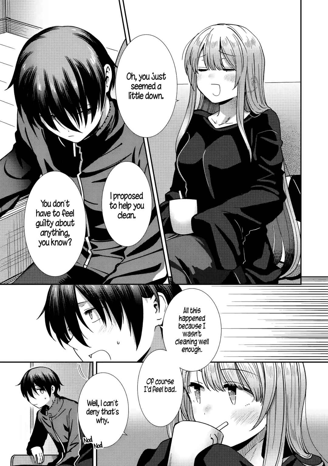 Otonari no Tenshi-sama ni Itsunomanika Dame Ningen ni Sareteita Ken: after the rain Chapter 31 - Page 9