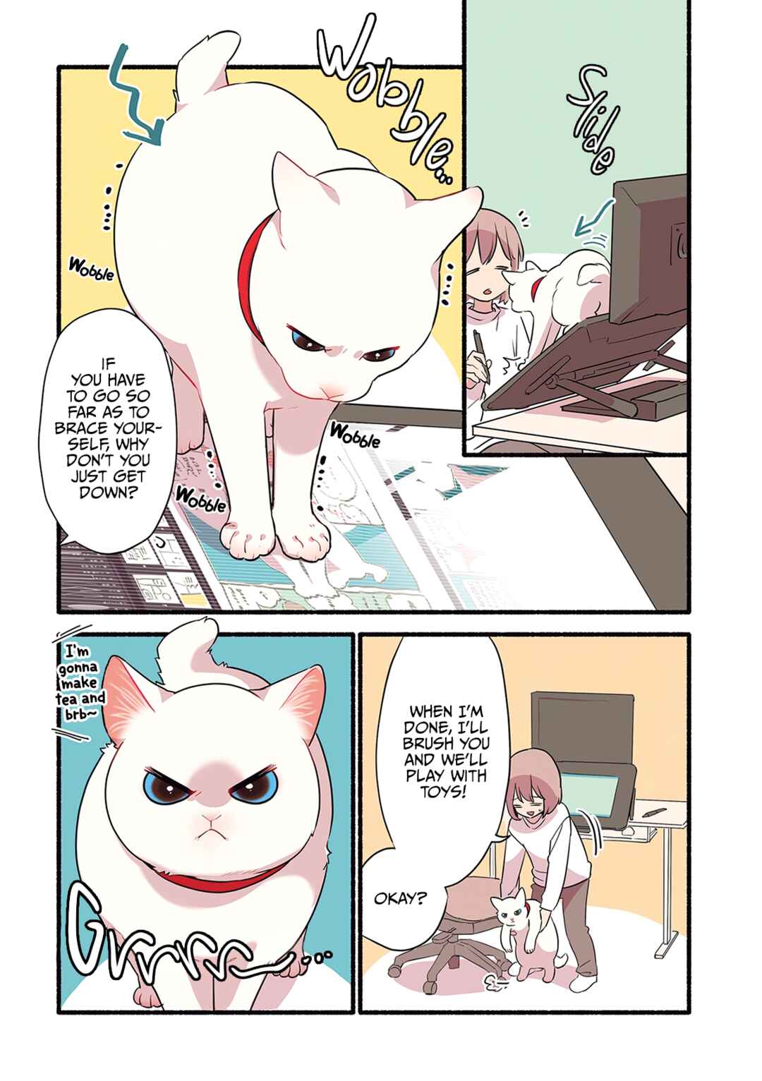 Aisaretagari no Shironeko Miko-san Chapter 1.3 - Page 5