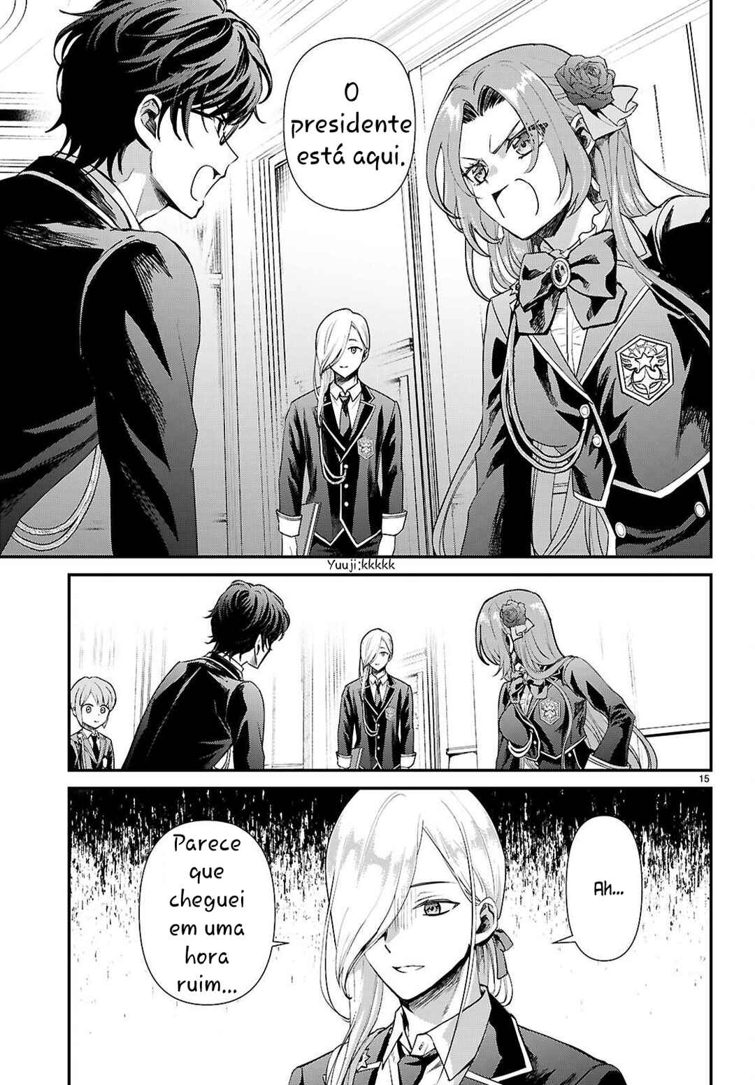 Danshi Koukousei, Otome Game no Akuyaku Reijou ni Tensei Suru. Chapter 10 - Page 15