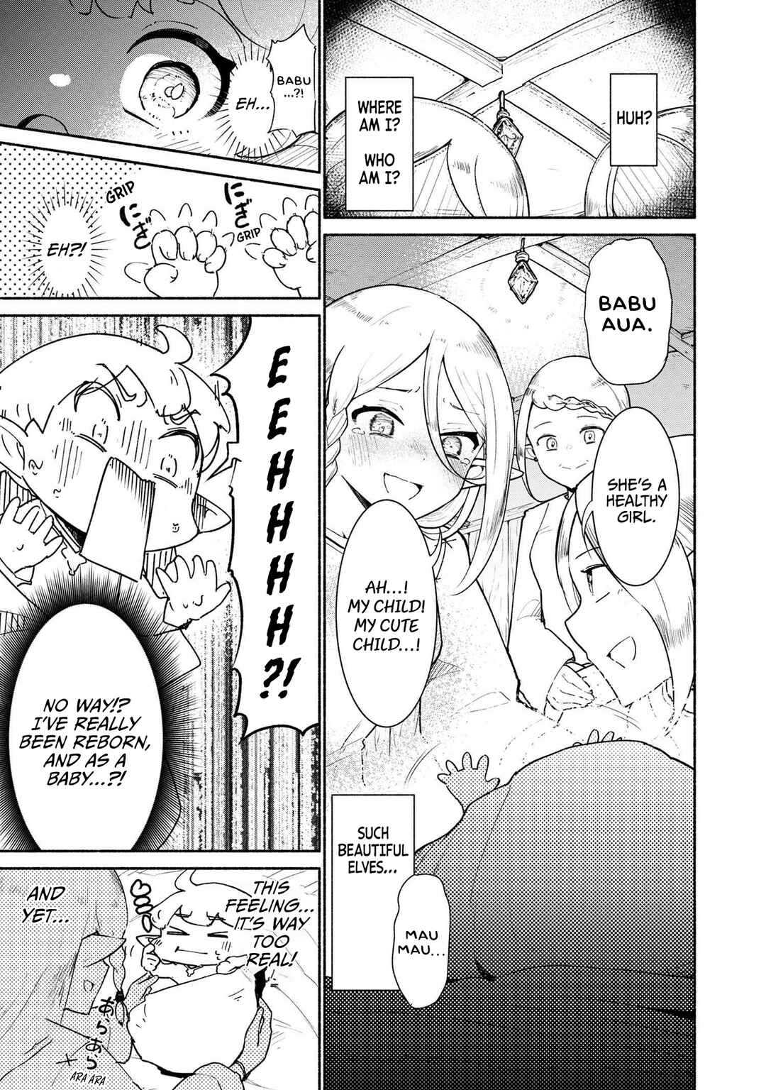 Suterare Elf-san wa Sekai de Ichiban Tsuyokute Kawaii! Chapter 1.1 - Page 2