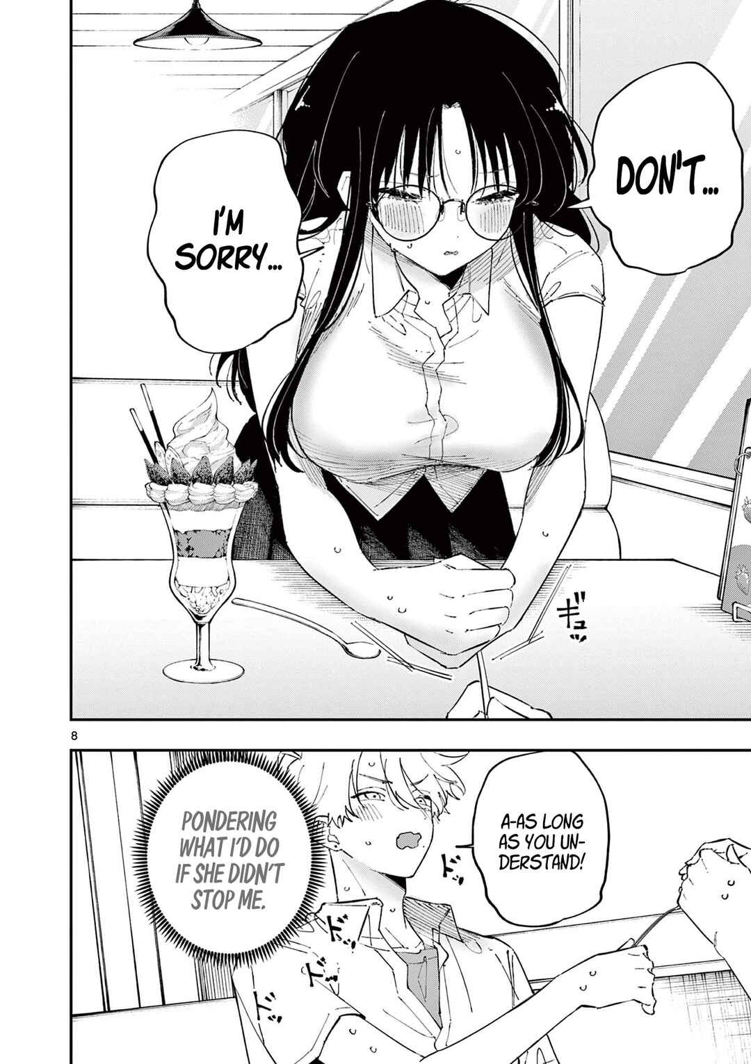 Tonari no Seki no Yatsu ga Souiu Me de Mitekuru Chapter 40 - Page 8