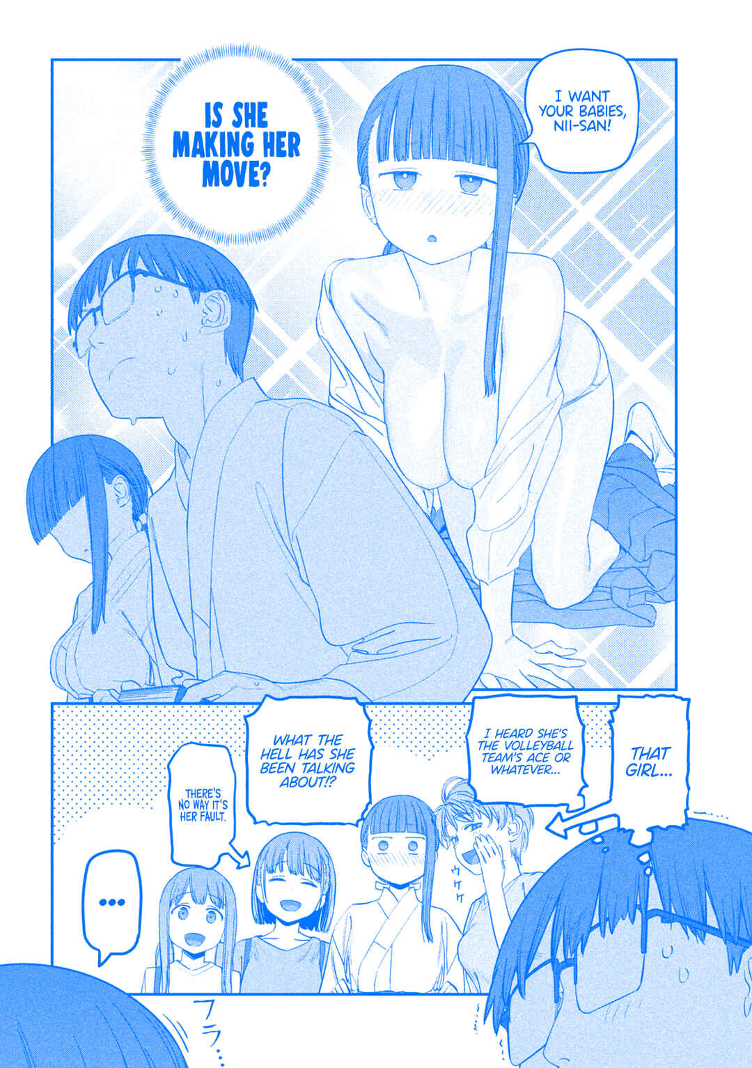 Getsuyoubi no Tawawa (Blue) (Fan Colored) Chapter 63 - Page 9