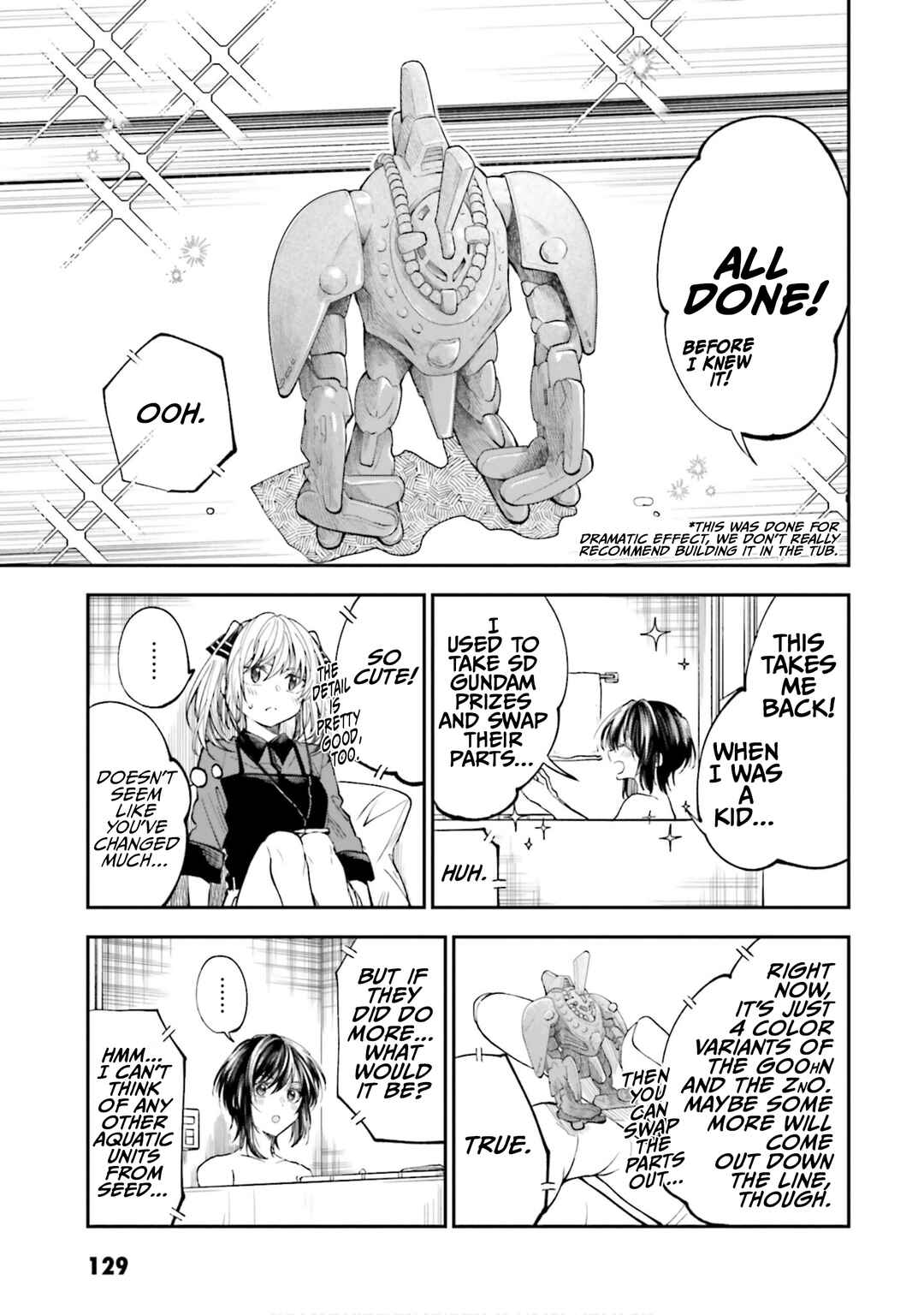 HG ni Koisuru Futari Chapter 32.5 - Page 9