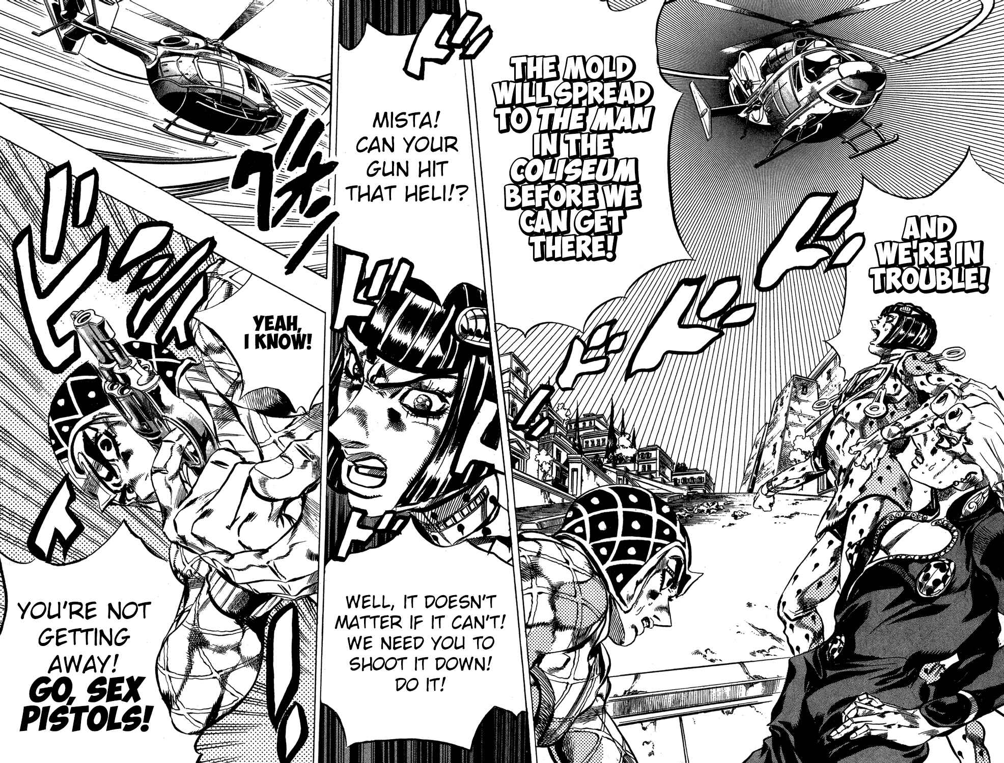 JoJo no Kimyou na Bouken: Part 5 - Ougon no Kaze Chapter 119 - Page 10