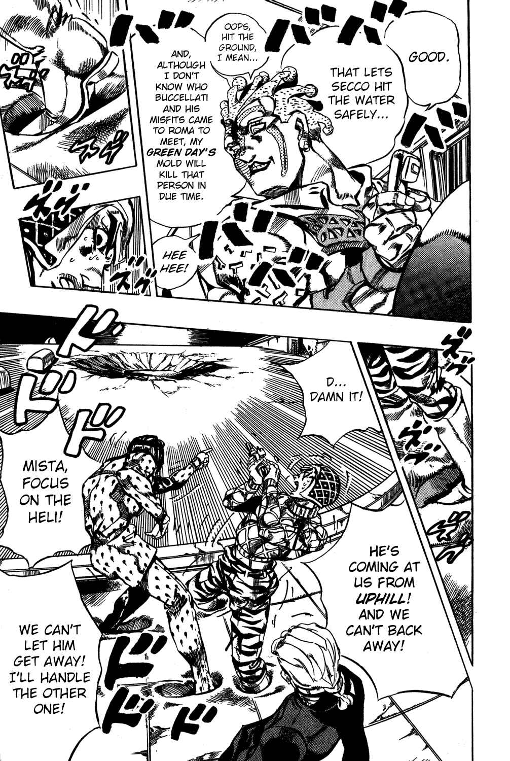 JoJo no Kimyou na Bouken: Part 5 - Ougon no Kaze Chapter 119 - Page 13