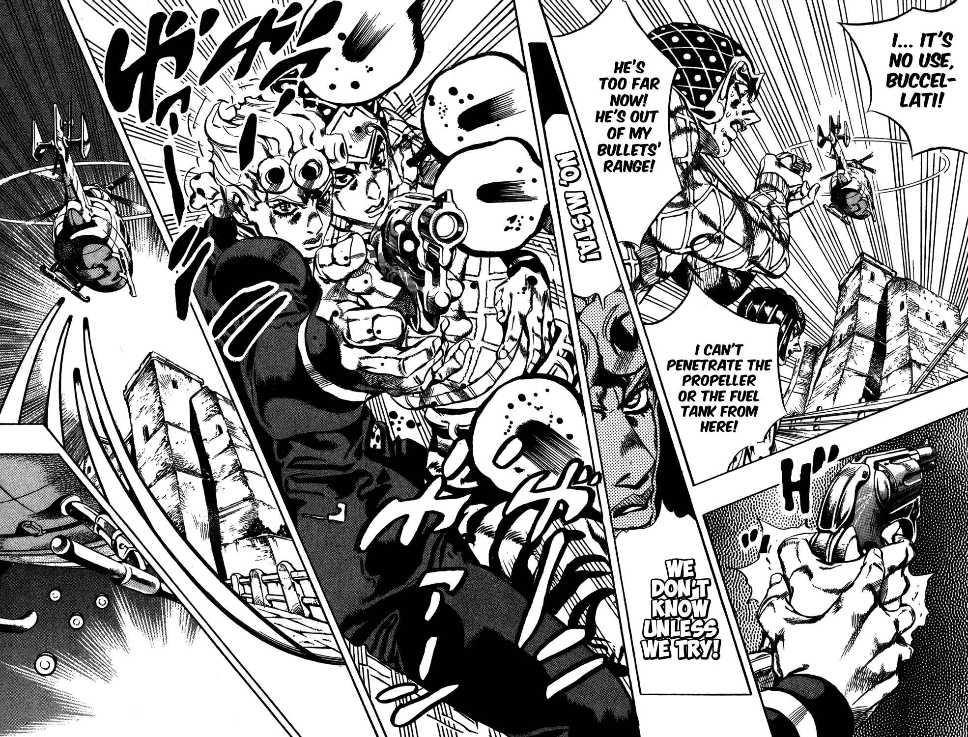 JoJo no Kimyou na Bouken: Part 5 - Ougon no Kaze Chapter 119 - Page 14