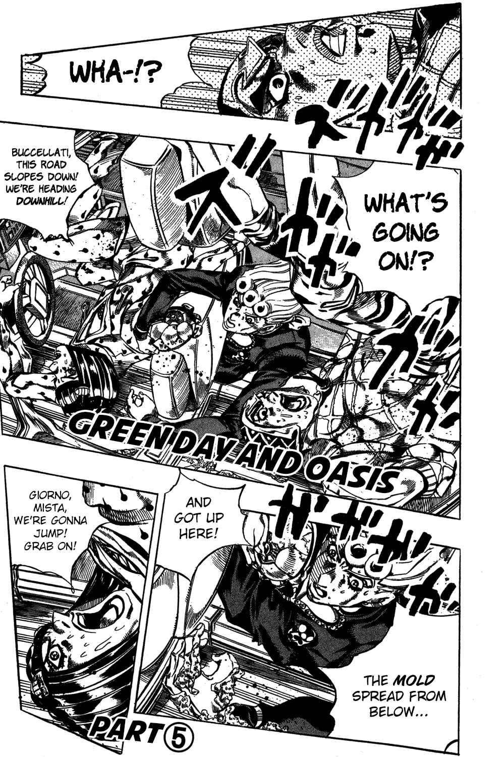 JoJo no Kimyou na Bouken: Part 5 - Ougon no Kaze Chapter 119 - Page 2