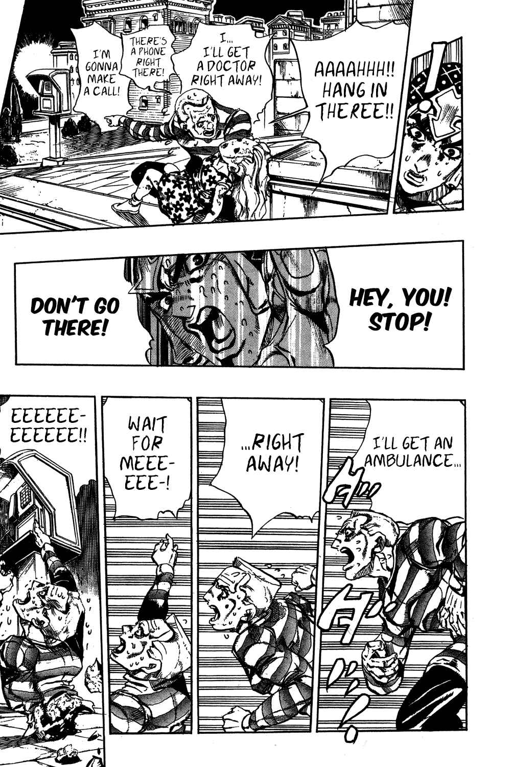 JoJo no Kimyou na Bouken: Part 5 - Ougon no Kaze Chapter 119 - Page 7
