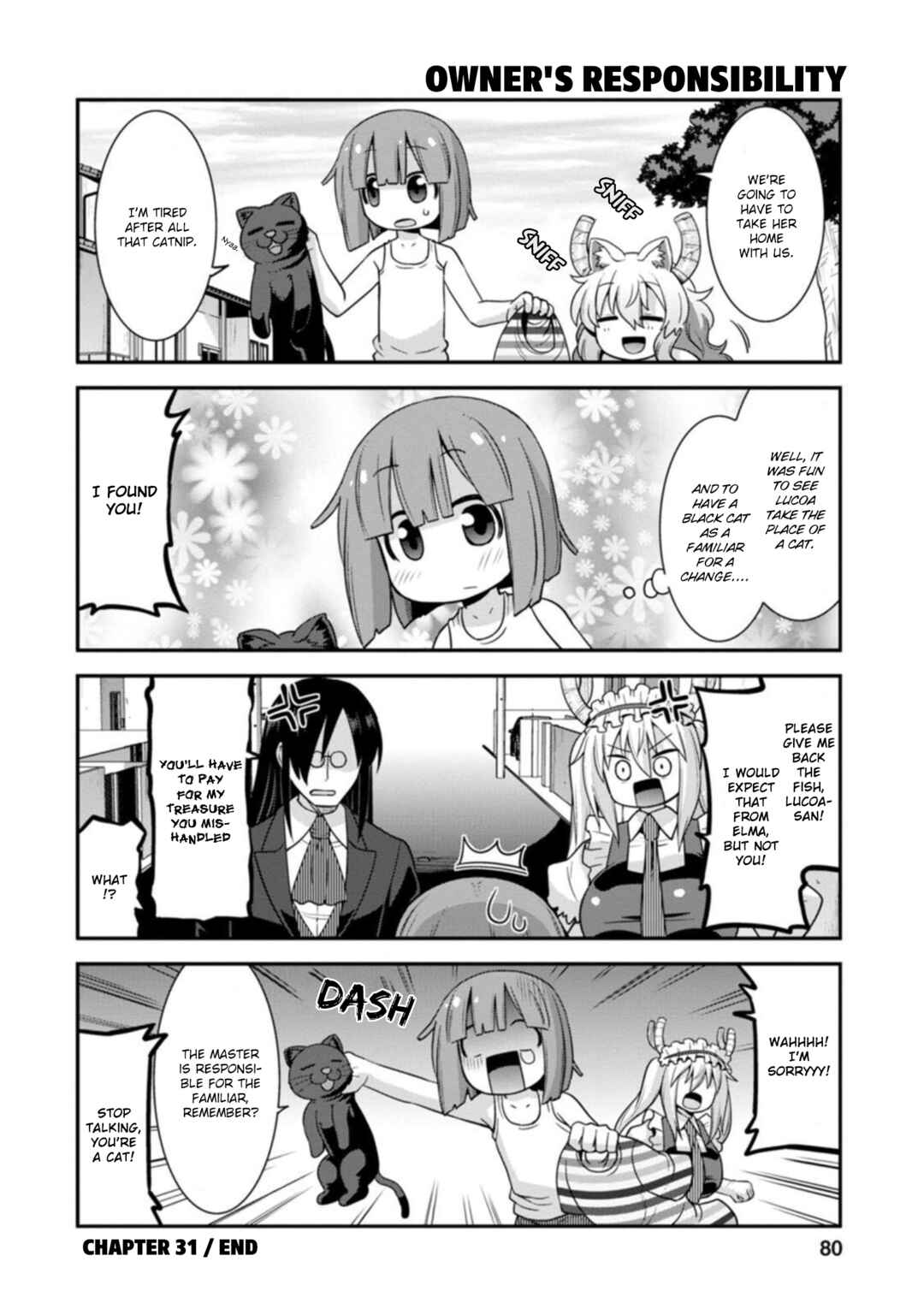 Kobayashi-san Chi no Maid Dragon - Lucoa wa Boku no ×× Desu Chapter 31 - Page 14