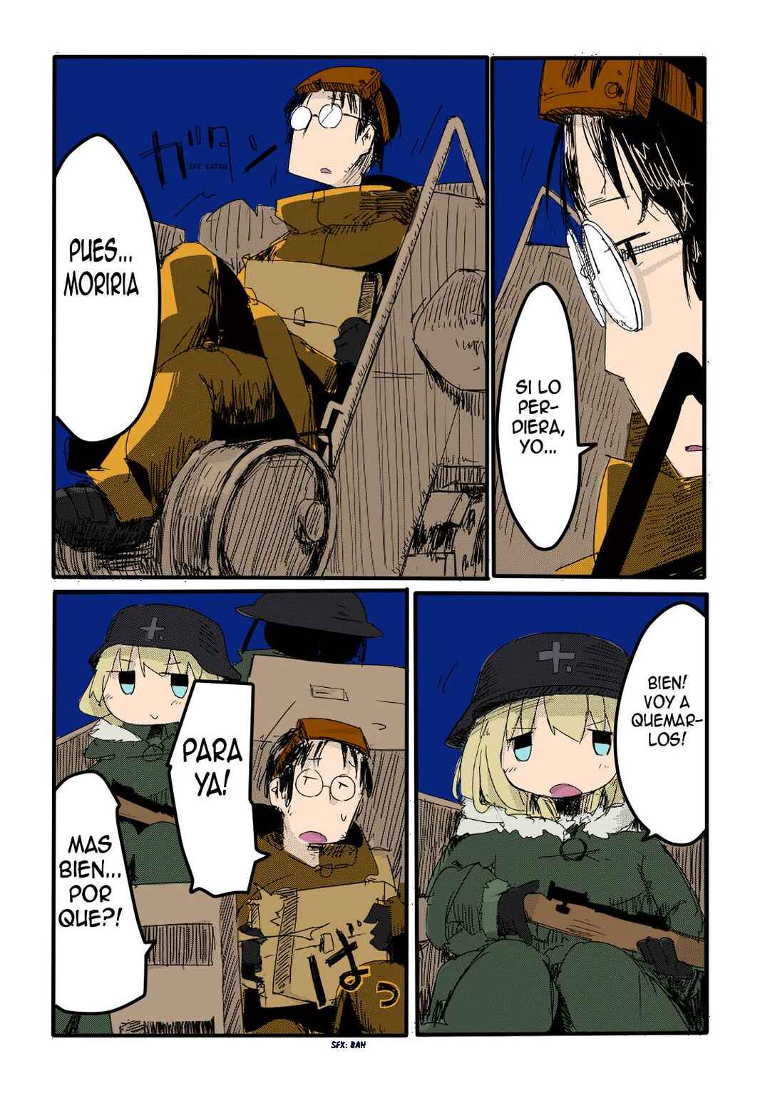 Shoujo Shuumatsu Ryokou (Fan Colored) Chapter 6 - Page 11