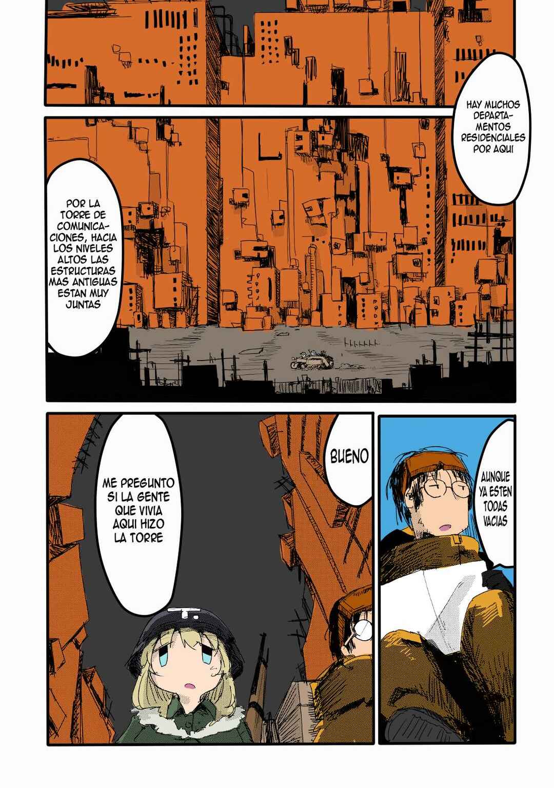 Shoujo Shuumatsu Ryokou (Fan Colored) Chapter 6 - Page 5