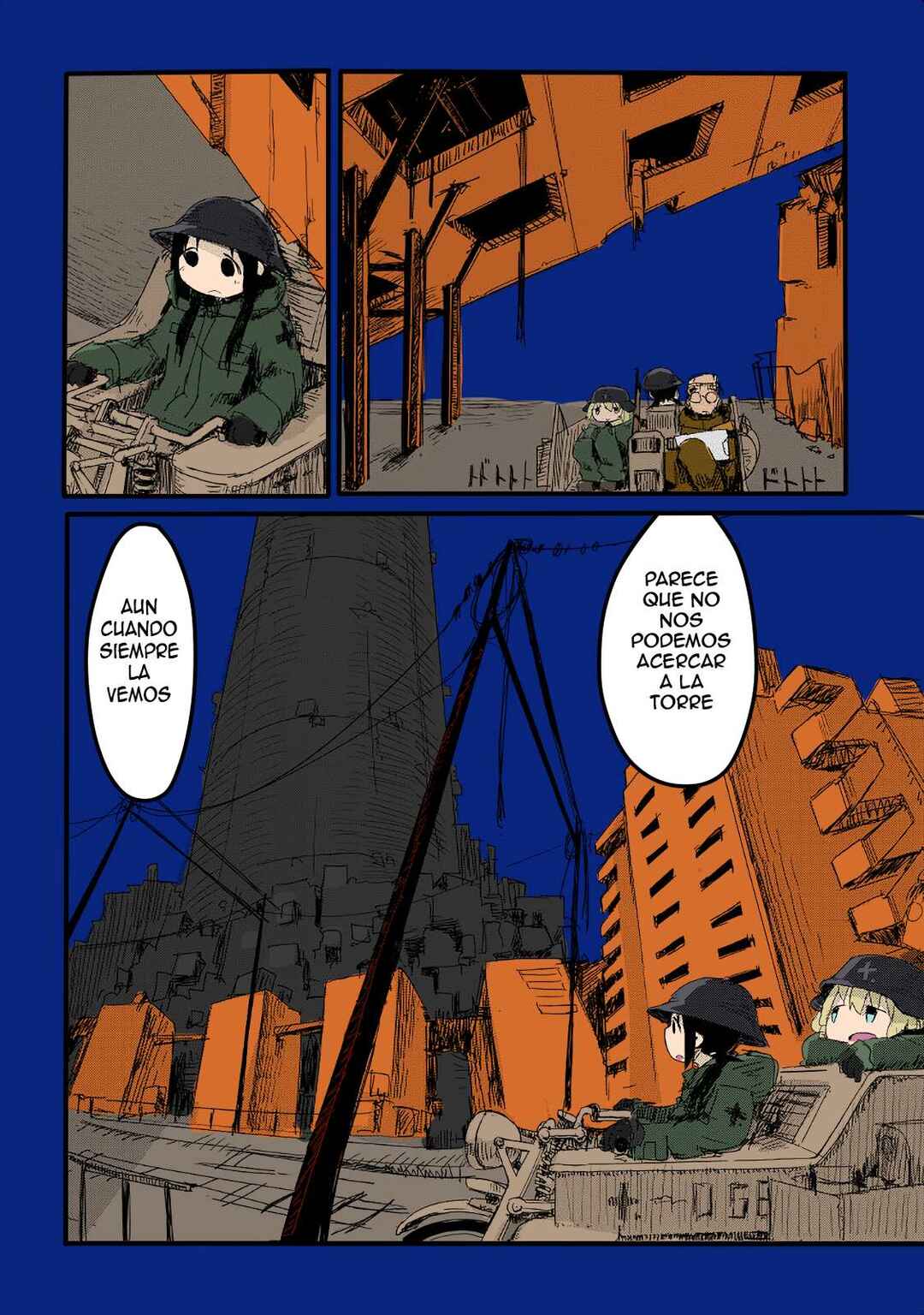 Shoujo Shuumatsu Ryokou (Fan Colored) Chapter 6 - Page 8