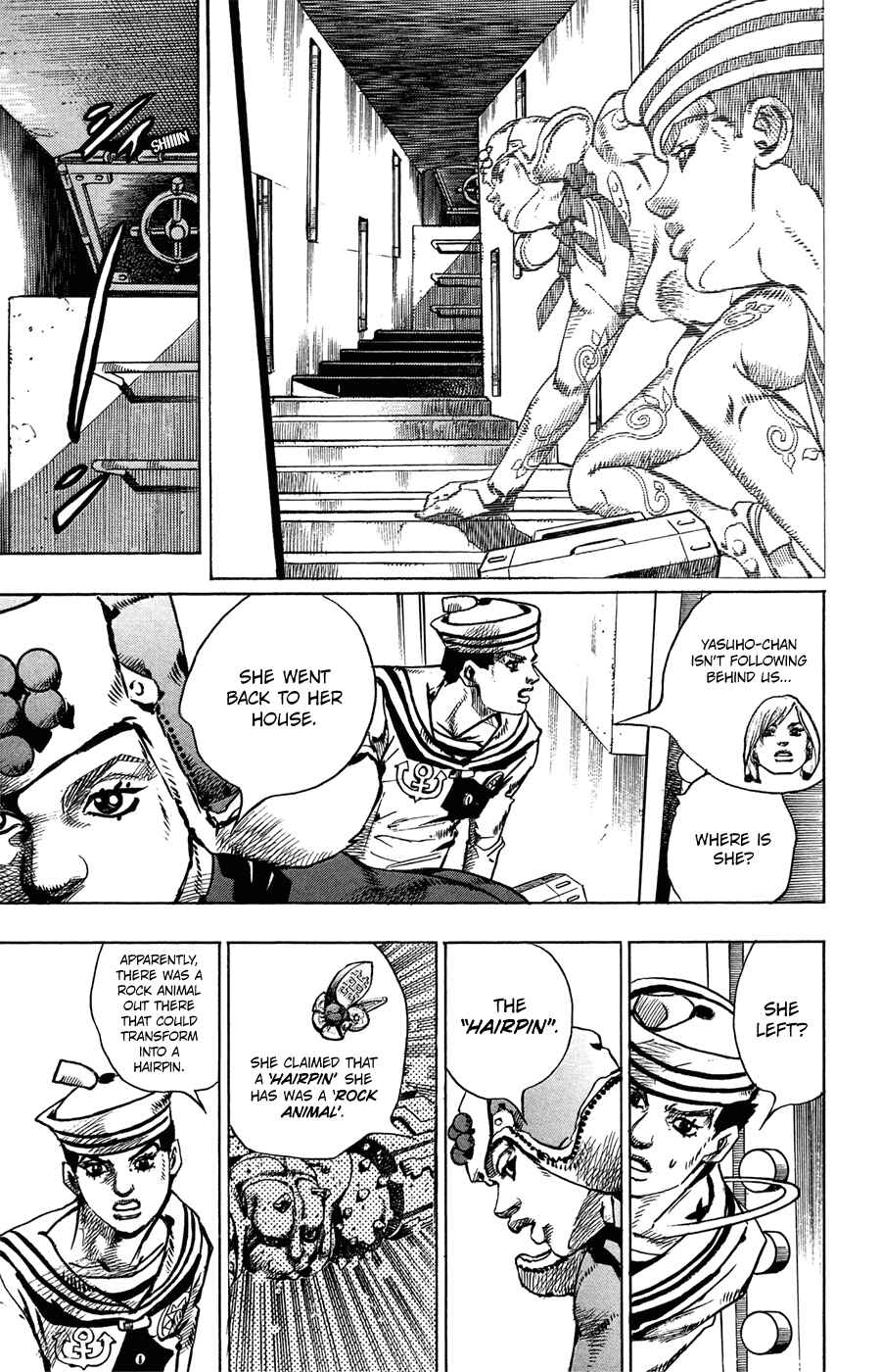 JoJo no Kimyou na Bouken: Part 8 - JoJolion Chapter 72 - Page 17