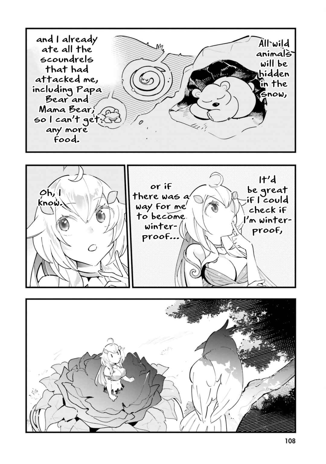 Shokubutsu Monster Musume Nikki: Seijo datta Watashi ga Uragirareta Hate ni Alraune ni Tensei Shite Shimatta node, kore kara wa Kougousei o Shinagara Shizuka ni Shokubutsu Life o Sugoshimasu Chapter 9 - Page 15