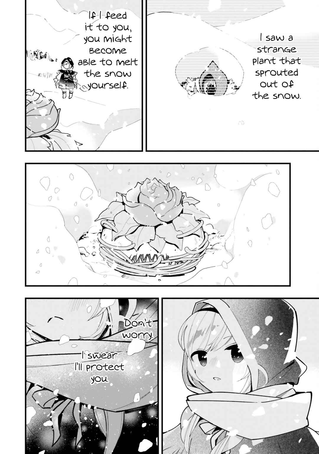 Shokubutsu Monster Musume Nikki: Seijo datta Watashi ga Uragirareta Hate ni Alraune ni Tensei Shite Shimatta node, kore kara wa Kougousei o Shinagara Shizuka ni Shokubutsu Life o Sugoshimasu Chapter 9 - Page 23