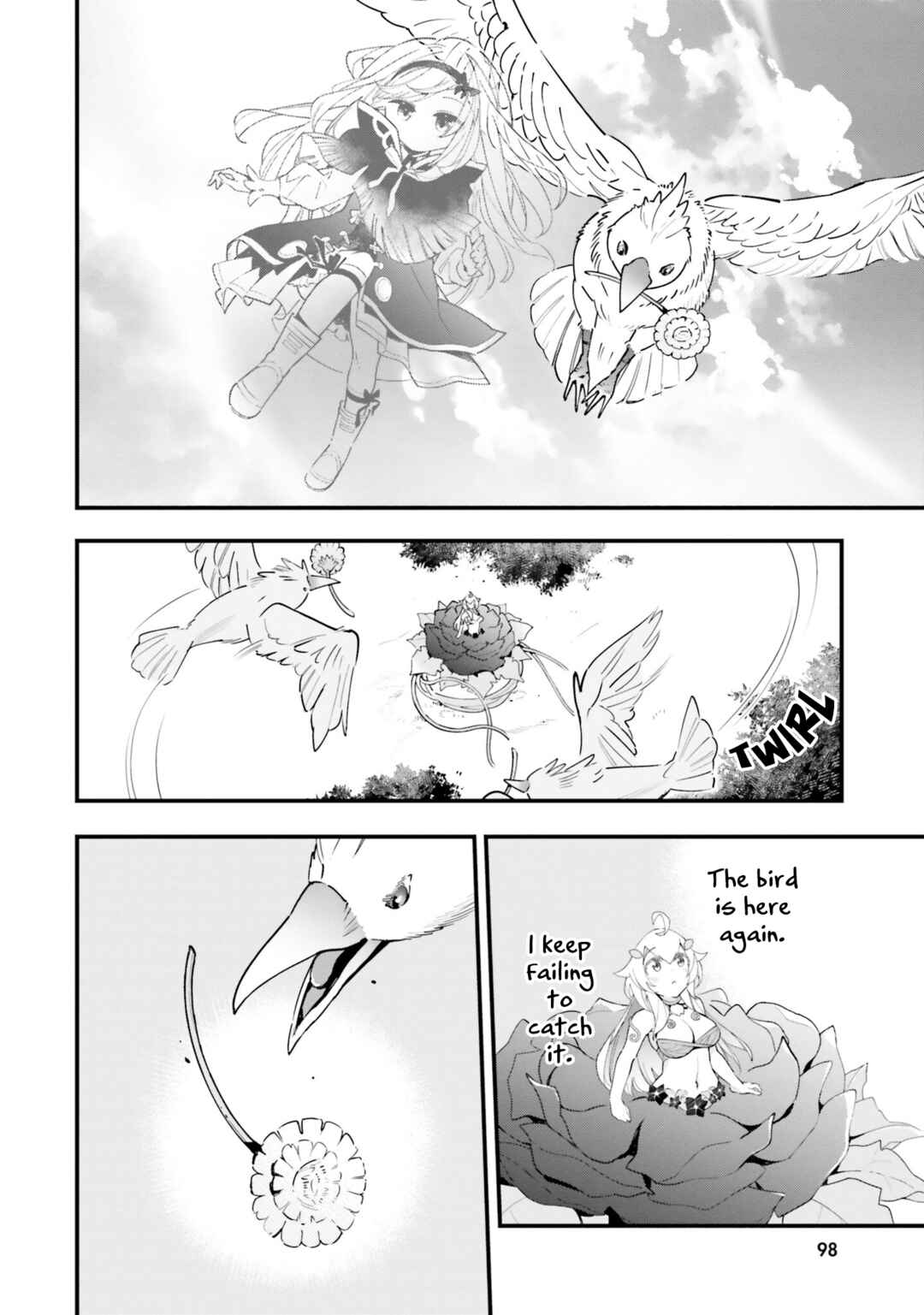 Shokubutsu Monster Musume Nikki: Seijo datta Watashi ga Uragirareta Hate ni Alraune ni Tensei Shite Shimatta node, kore kara wa Kougousei o Shinagara Shizuka ni Shokubutsu Life o Sugoshimasu Chapter 9 - Page 5