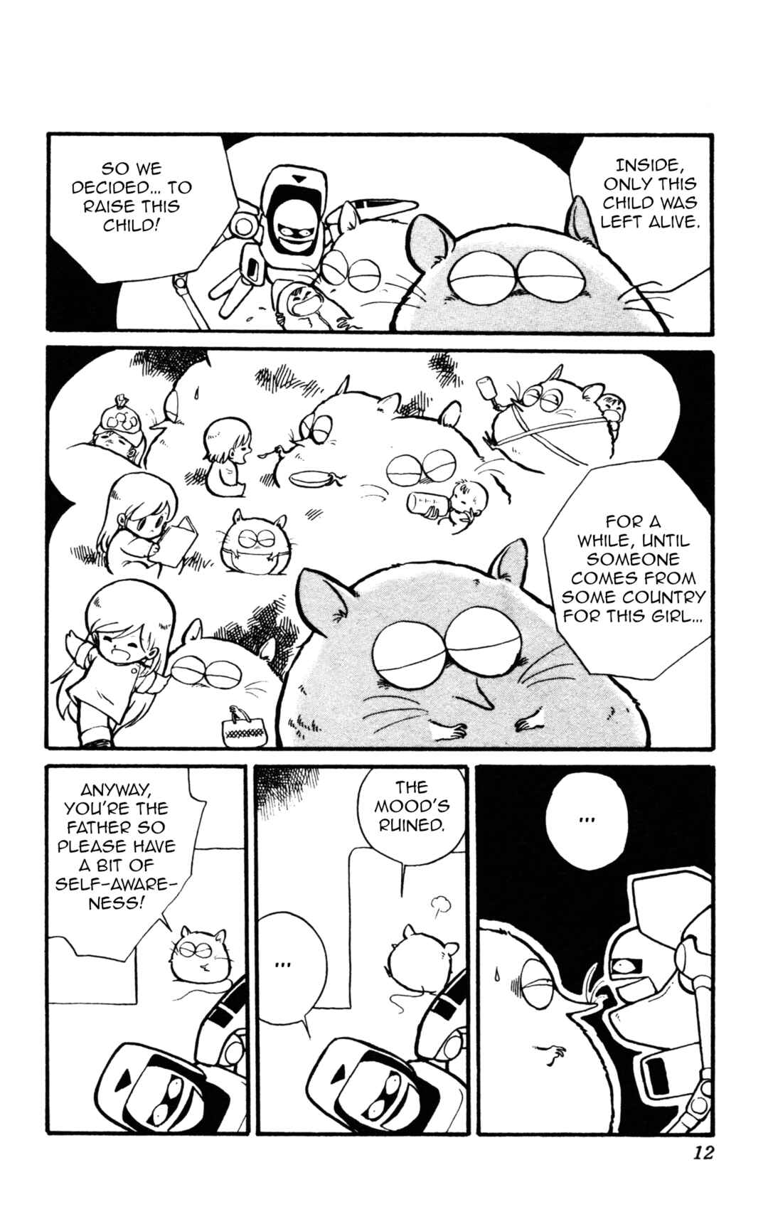 Uchuu Kazoku Carlvinson Original Chapter 1 - Page 8