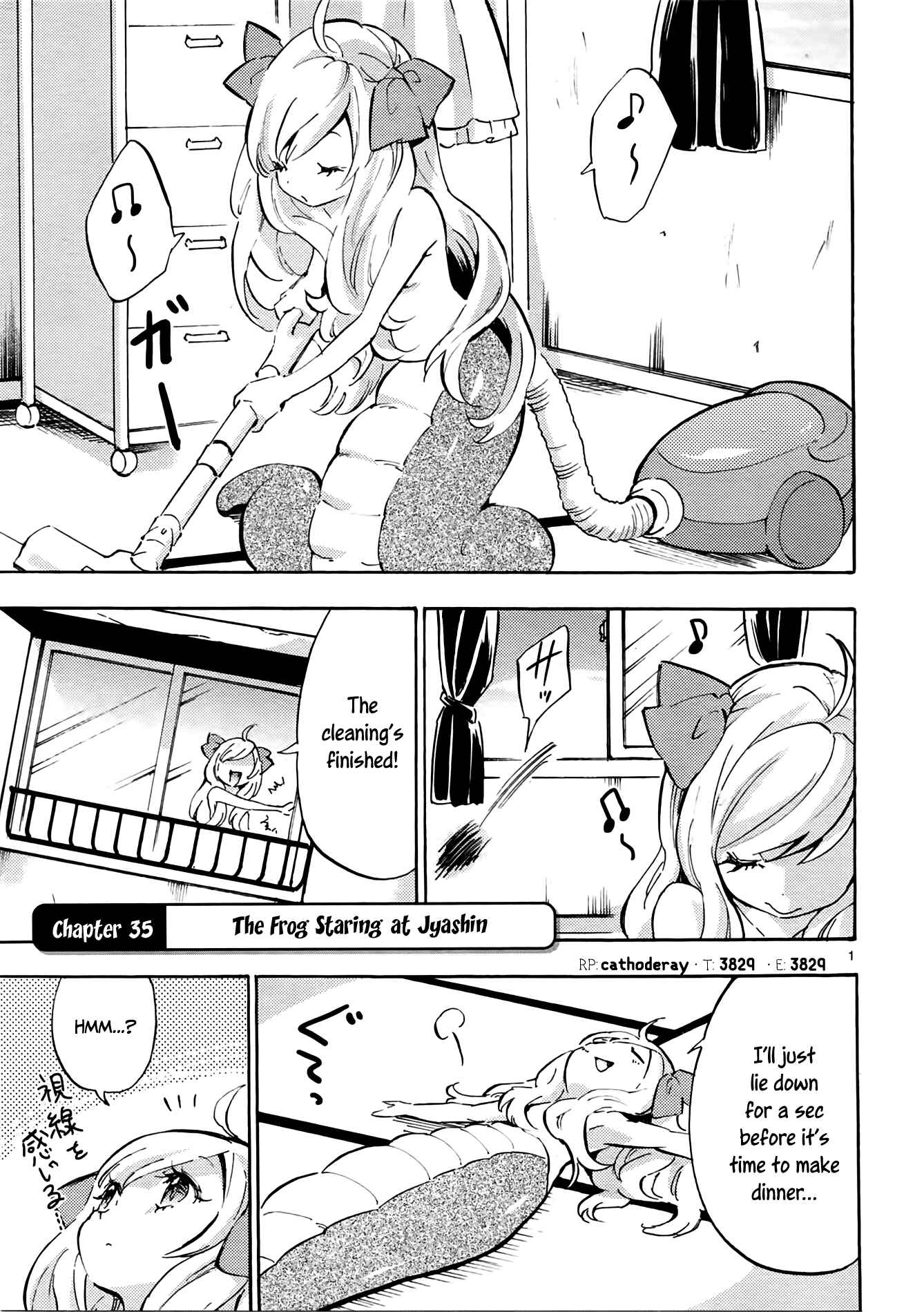 Jashin-chan Dropkick Chapter 35 - Page 1