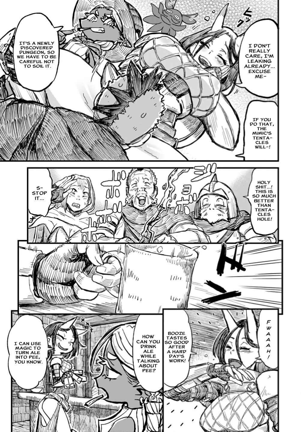 Sake to Tabako no Hiyatoi Dungeon Chapter 3 - Page 7