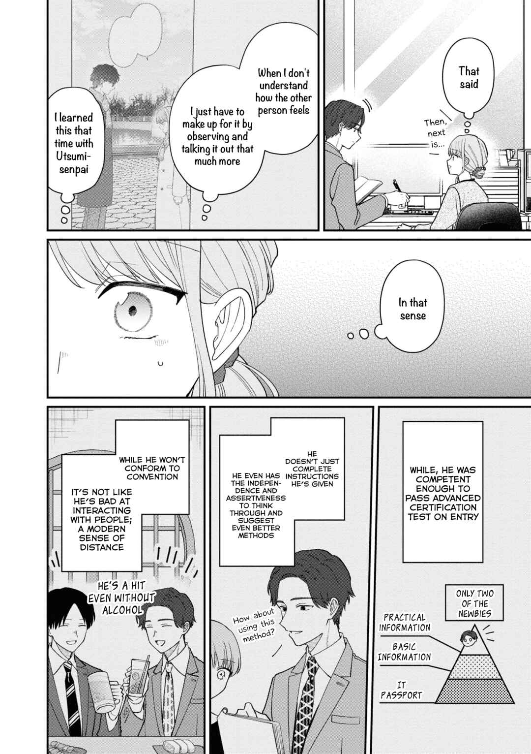 Kuuki ga "Yomeru" Shinnyuu Shain to Buaisou na Senpai Chapter 58 - Page 2