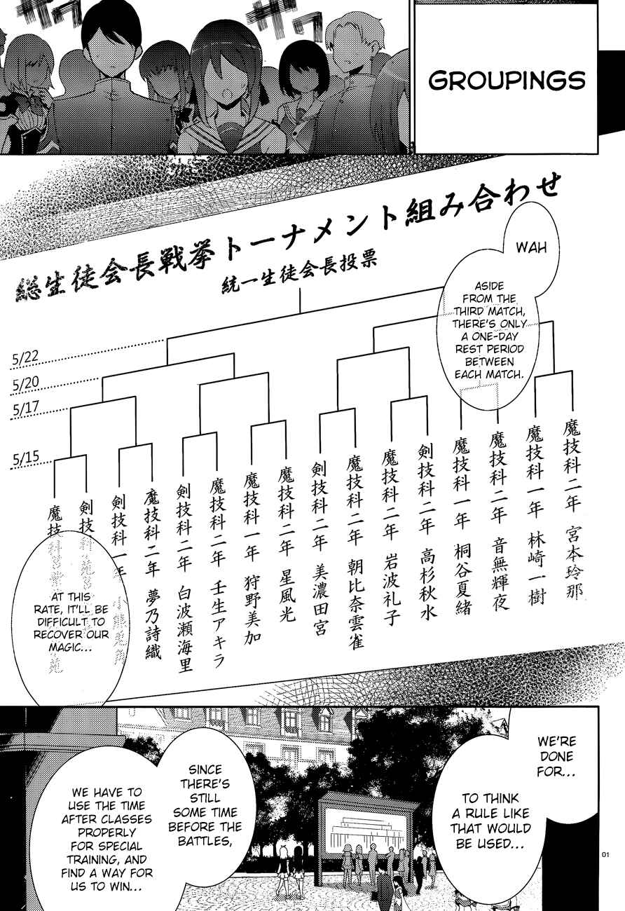 Magika no Kenshi to Shoukan Maou Chapter 43 - Page 4