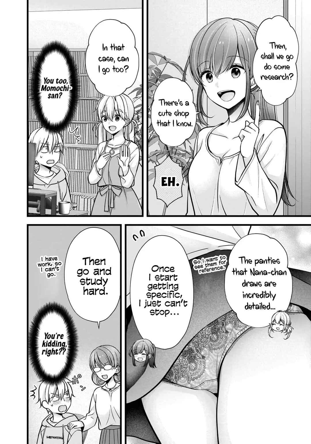 Shimazaki Nana @ Oshigoto Boshuuchuu Chapter 34 - Page 11