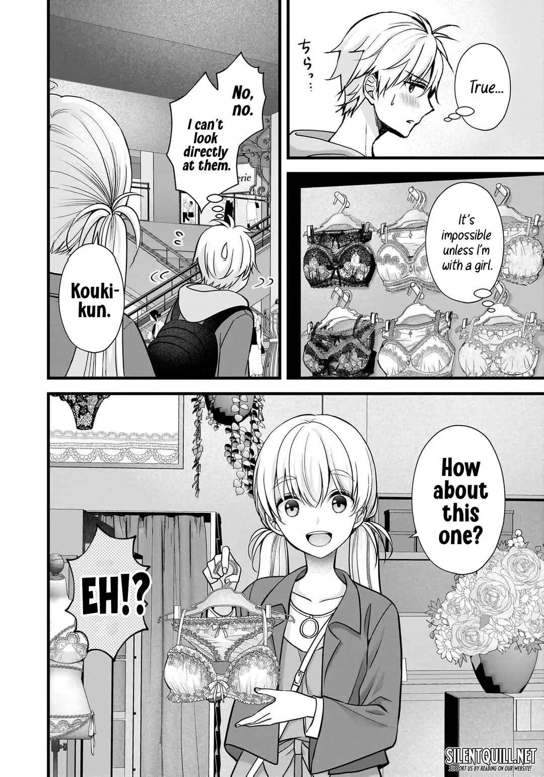Shimazaki Nana @ Oshigoto Boshuuchuu Chapter 34 - Page 13