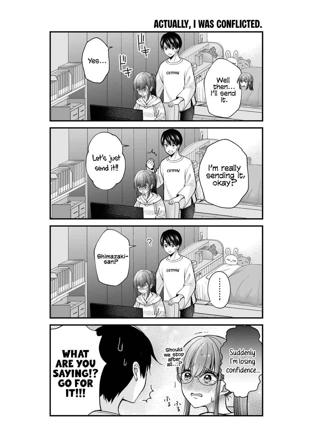 Shimazaki Nana @ Oshigoto Boshuuchuu Chapter 34 - Page 26