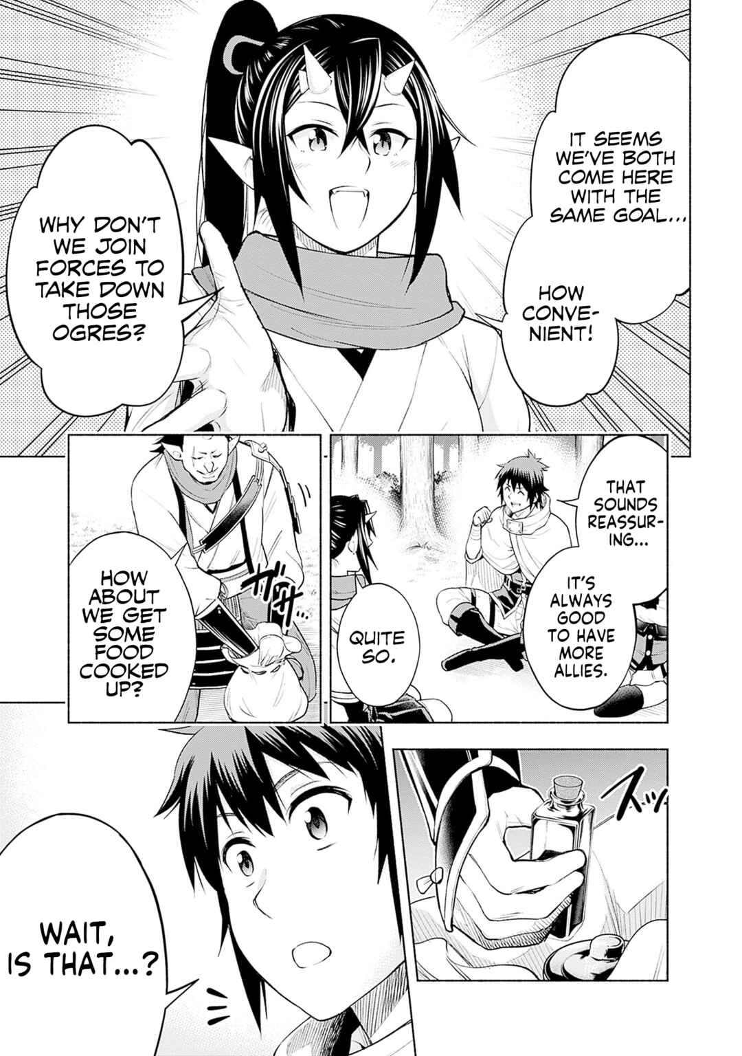 Eroge no Sekai de Slow Life ~Issho ni Isekai Teni shitekita Yarisaa no Daigakusei-tachi ni Tsuihou sareta node, Henkyou de Muteki ni Natte Shin no Heroine-tachi to Yoroshiku Yarimasu~ Chapter 8 - Page 9