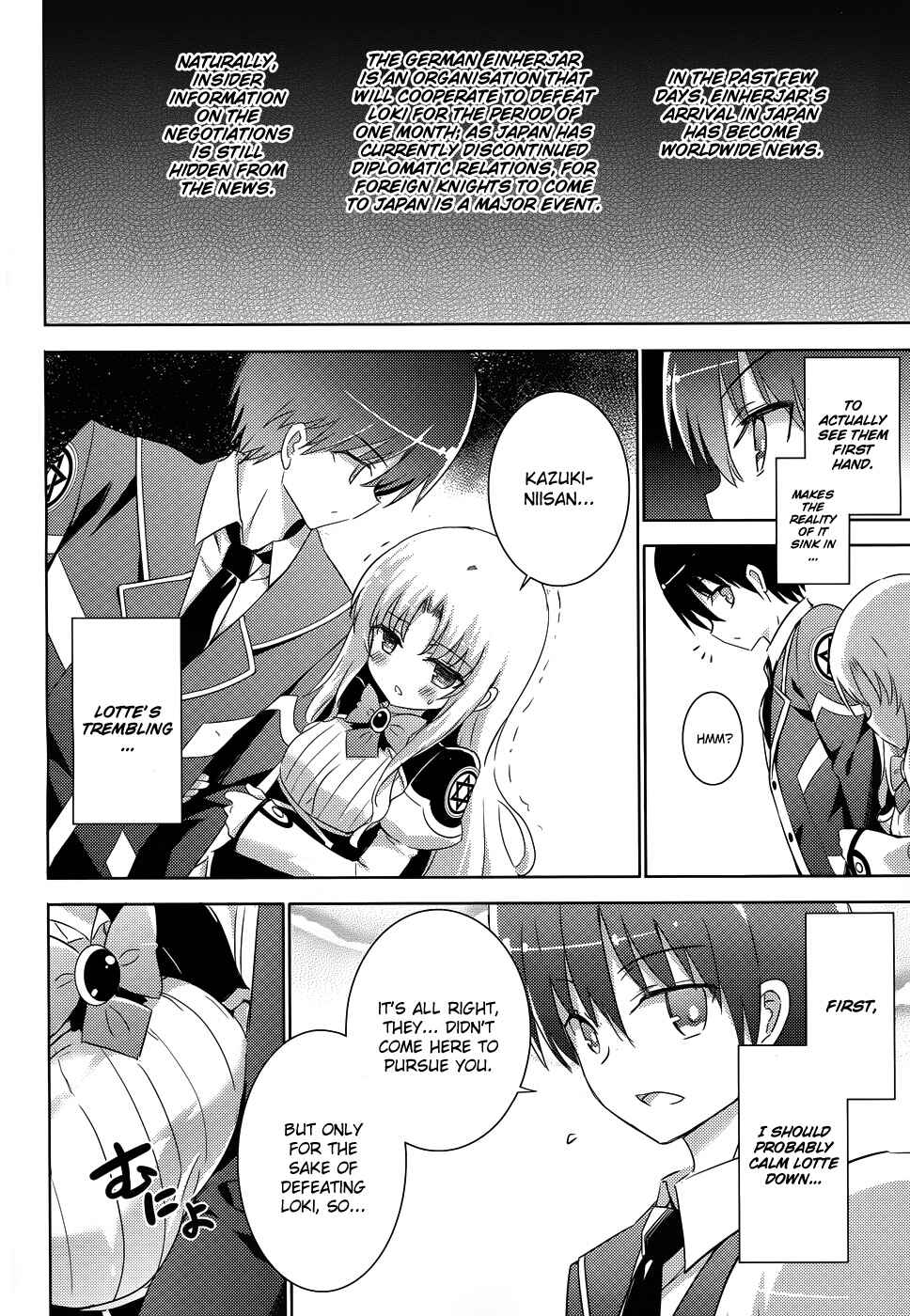 Magika no Kenshi to Shoukan Maou Chapter 20 - Page 24