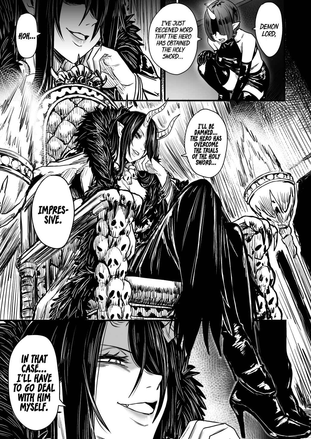 Demon Lord and the Hero Chapter Oneshot - Page 1