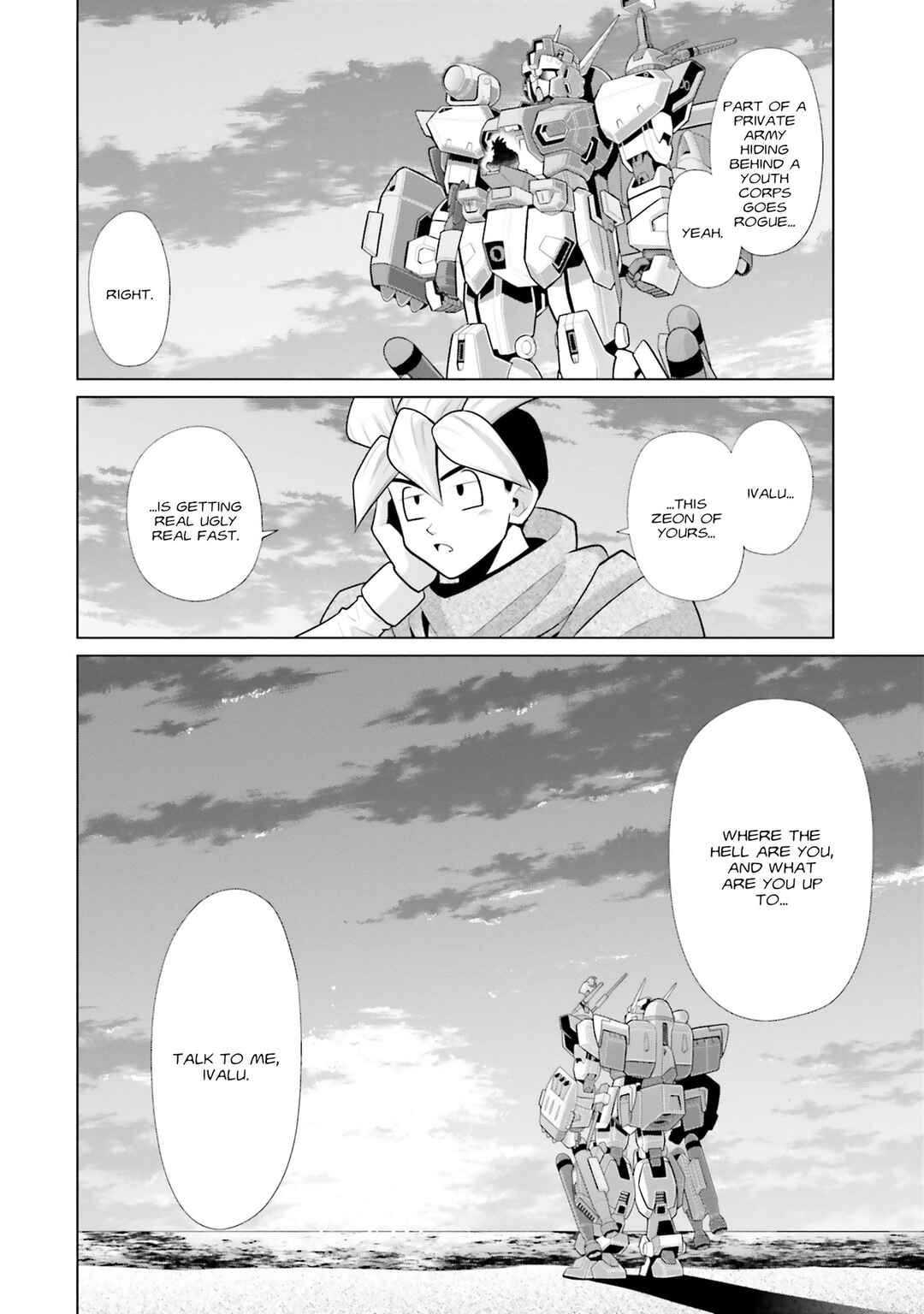 Mobile Suit Gundam F90: Cluster Chapter 19 - Page 18