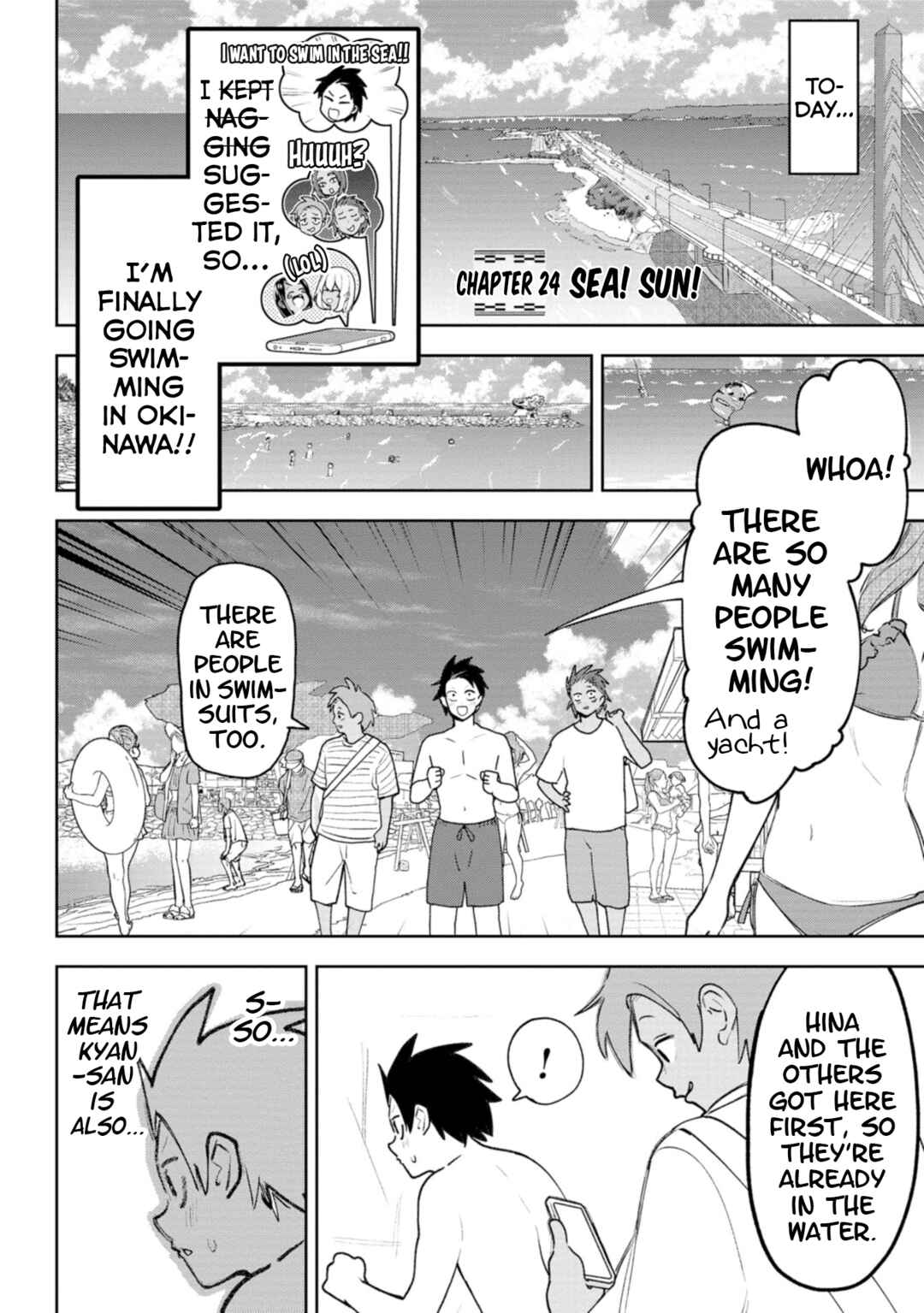 Okinawa de Suki ni Natta Ko ga Hougensugite Tsurasugiru Chapter 24 - Page 1