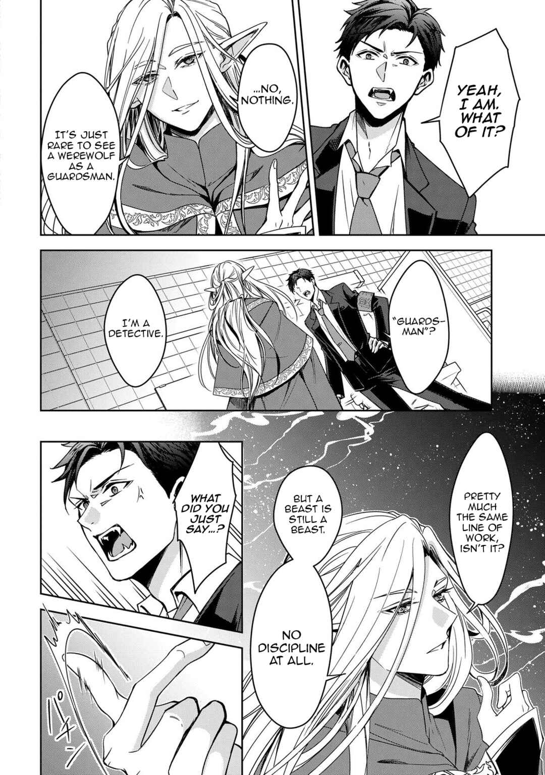Keishichou Majuu Taisakushitsu – Oukami Keiji to Mezame no Kenja Chapter 1 - Page 36