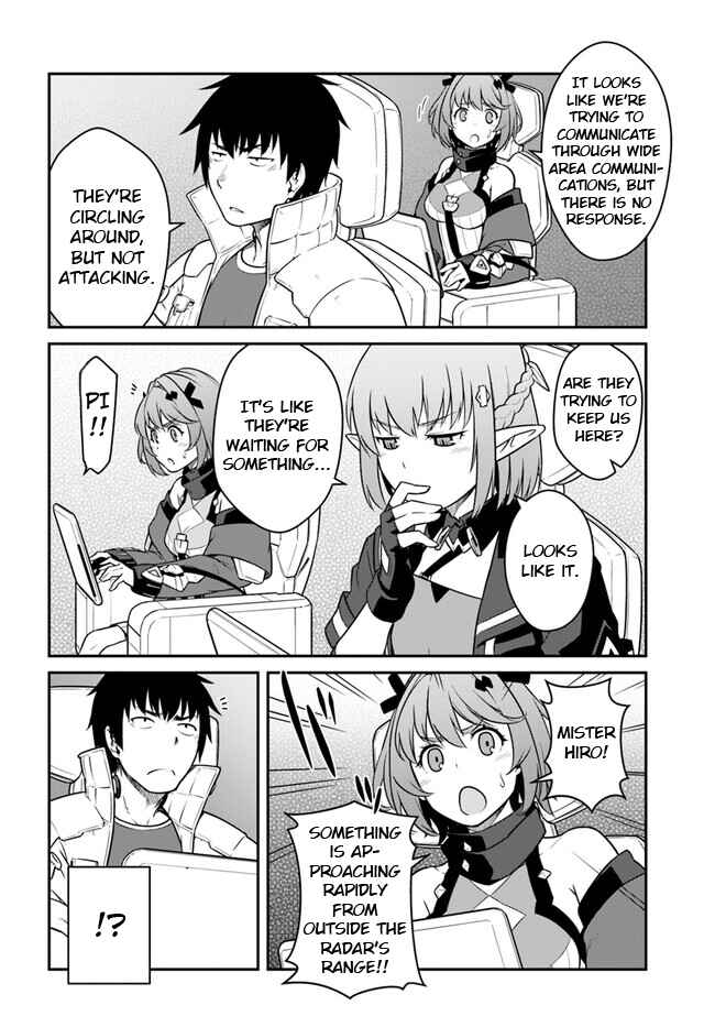 Mezametara Saikyou Soubi to Uchuusen-mochi datta node, Ikkodate Mezashite Youhei to shite Jiyuu ni Ikitai Chapter 36.2 - Page 10
