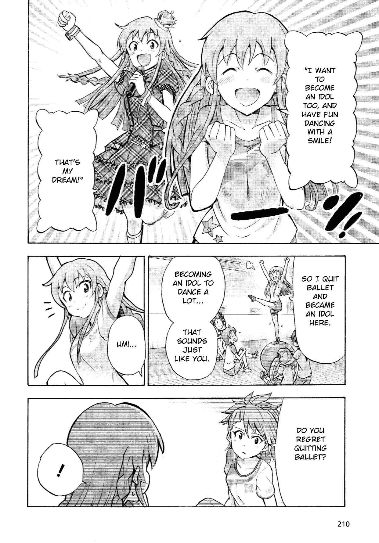 THE iDOLM@STER MILLION LIVE! Blooming Clover Chapter 9 - Page 14