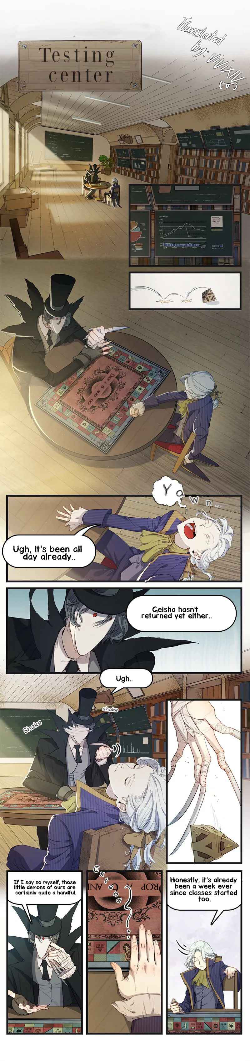 Identity V academy Chapter 2 - Page 1