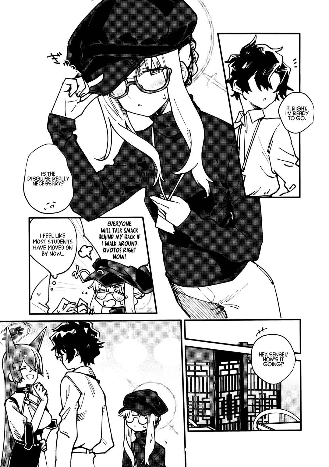 Blue Archive - After School Coffee Break (Doujinshi) Chapter ? - Page 8