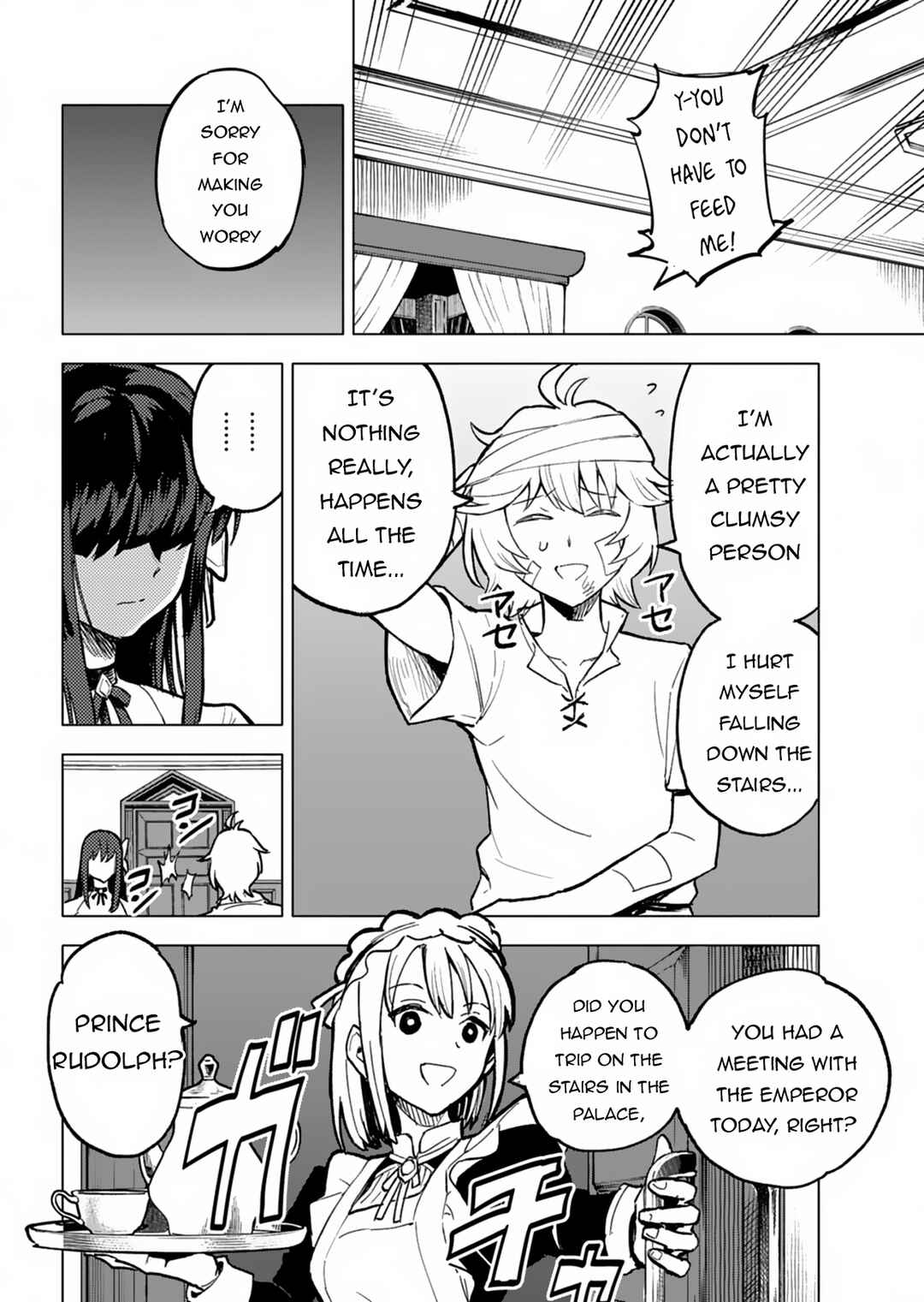 Tada no Murabito no Boku ga, Sanbyakunen-mae no Boukun Ouji ni Tensei Shite Shimaimashita: Zense no Chishiki de Ansatsu Flag o Kaihi Shite, Odayaka ni Ikinokorimasu! Chapter 3 - Page 5